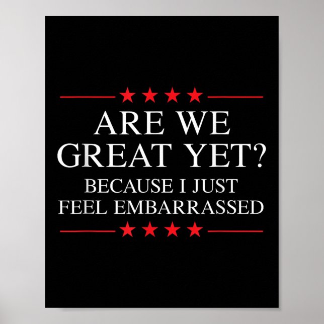 Anti-Trump-Werbeartikel für Liberale & Amp; Poster (Vorne)