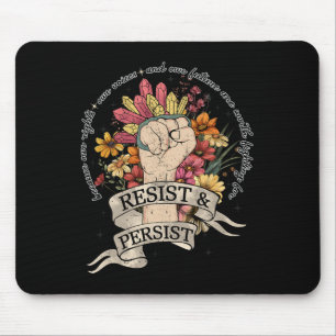 Anti-Trump-Widerstand Frauen Rechte Protest Gleich Mousepad