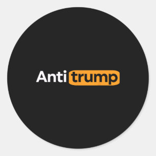 Anti Trump Widerstehen Impeach Trump 8647 86 47 - Runder Aufkleber