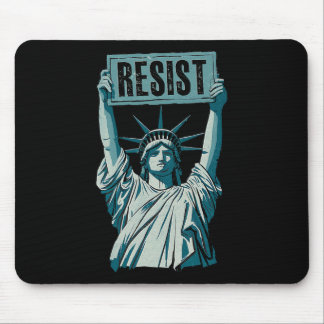 Anti-Trump Widerstehen Nicht Mein Präsident Mousepad