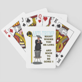 Anti Trump / Wo Sie lang sind, Spielkarten