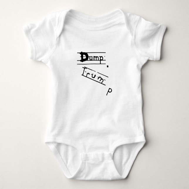 Anti-Trumpf Baby-Kleidung Baby Strampler (Vorderseite)