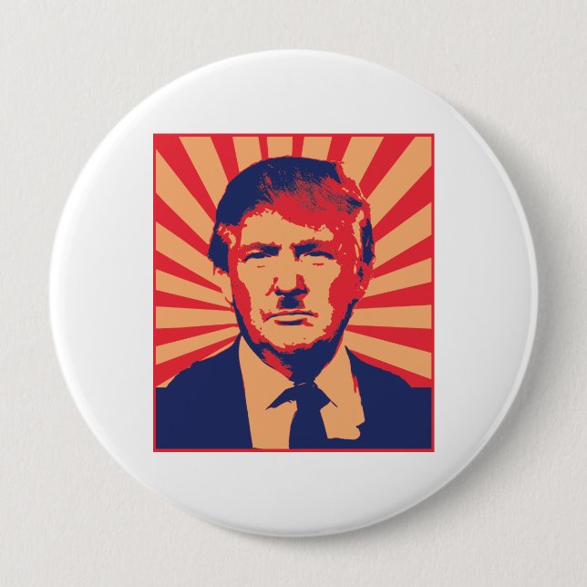 Anti-Trumpf Button (Vorderseite)