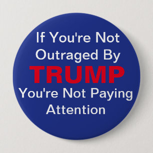 Anti-Trumpf Knopf Button
