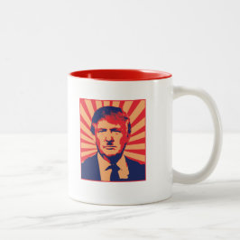Anti-Trumpf Zweifarbige Tasse