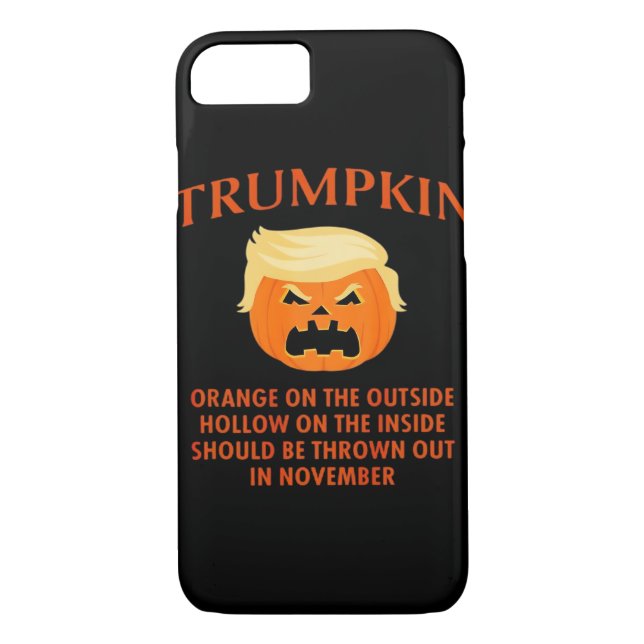 Anti Trumpkin Funny Halloween Case-Mate iPhone Hülle (Rückseite)