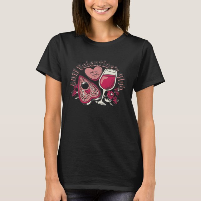 Anti Valentine Valentine s Day Love Proof Darling  T-Shirt (Vorderseite)