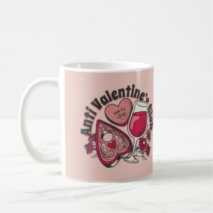 Anti Valentine's Club Coffee Tasse
