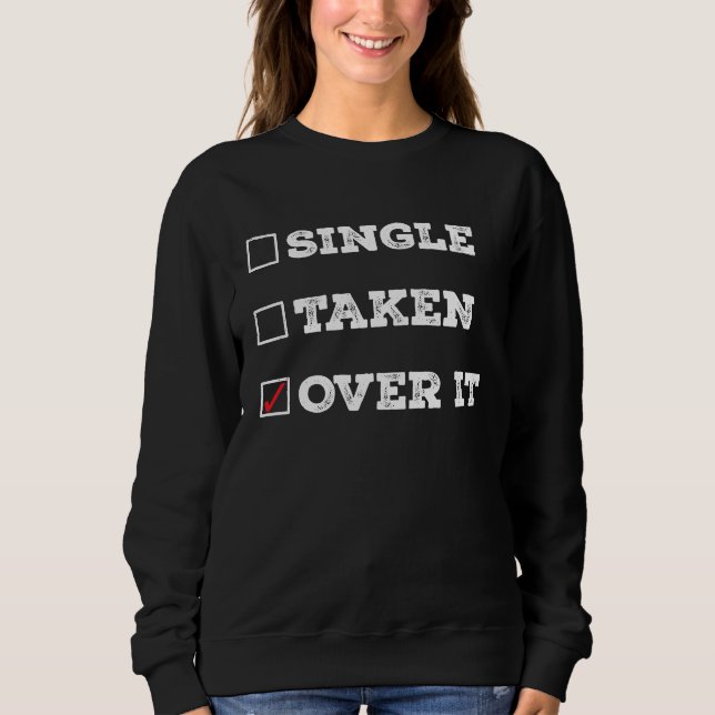 Anti Valentines Day   Anti Valentine Sweatshirt (Vorderseite)