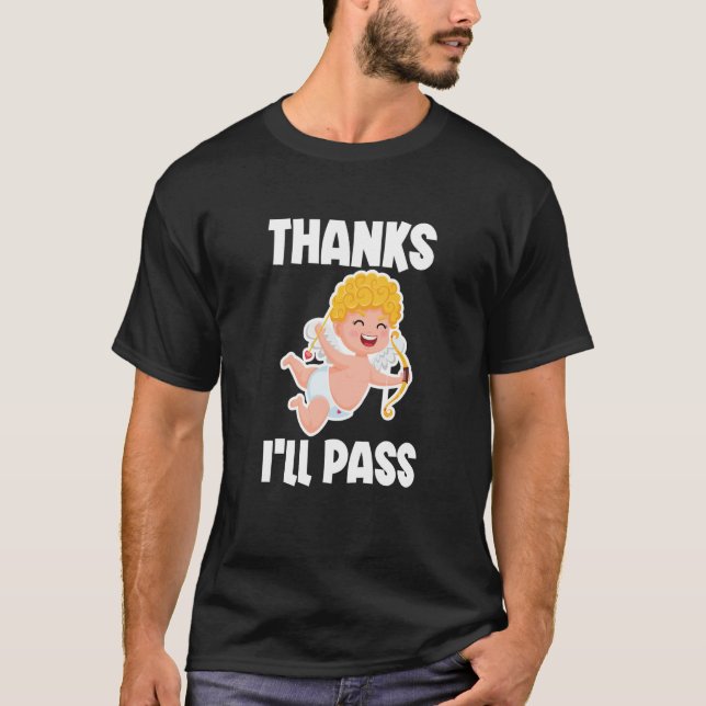 Anti Valentines Day Cupid Hates Me Anti Cupid Vale T-Shirt (Vorderseite)