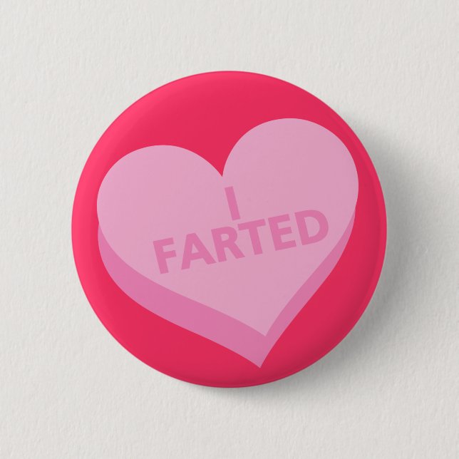 Anti-Valentinstag Button (Vorderseite)