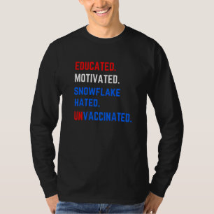 Anti Vax Impfstoff gegen Sozialismus Sozialistisch T-Shirt