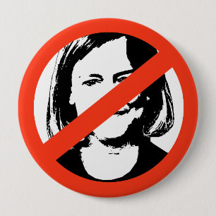 ANTI-WHITMAN/ANTI-MEG WHITMAN BUTTON