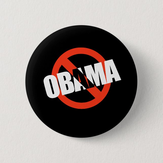 ANTIBARACK OBAMA BUTTON (Vorderseite)