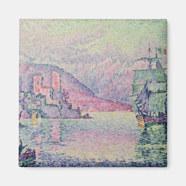 Antibes, Abend, 1914 Magnet (Vorne)