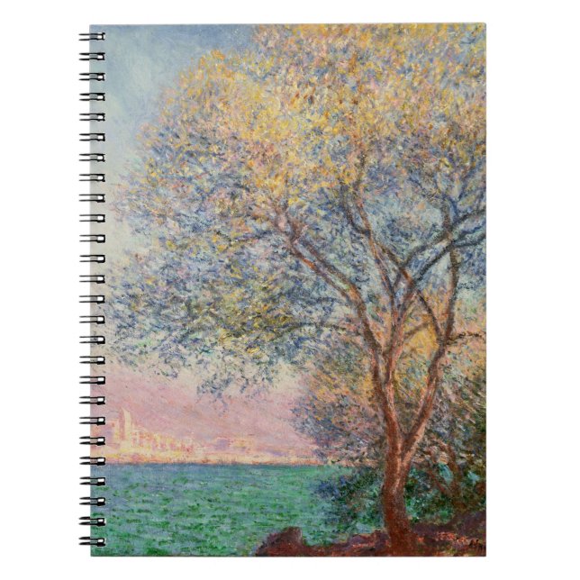 Antibes am Morgen Notizblock (Vorderseite)