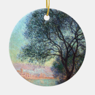 Antibes am Morgen von Claude Monet Keramik Ornament