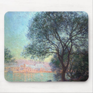 Antibes am Morgen von Claude Monet Mousepad