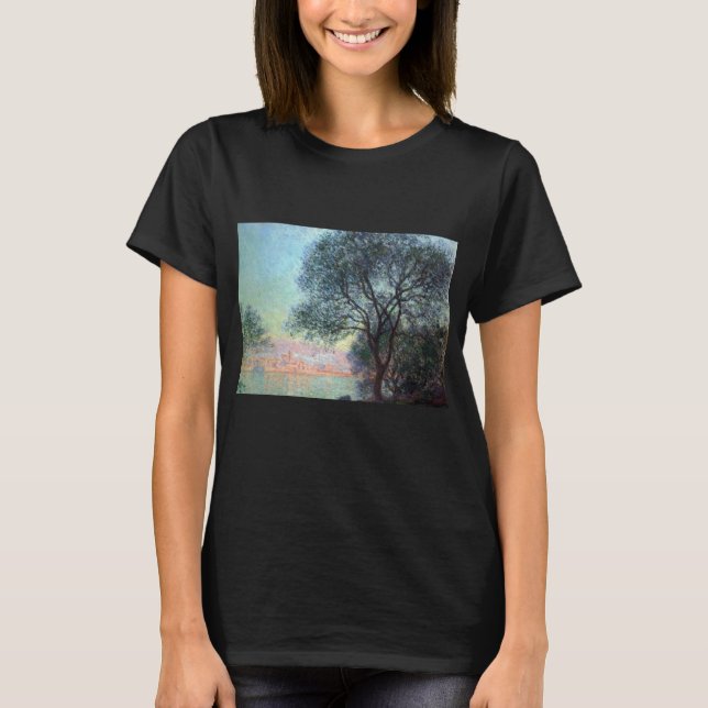 Antibes am Morgen von Claude Monet T-Shirt (Vorderseite)