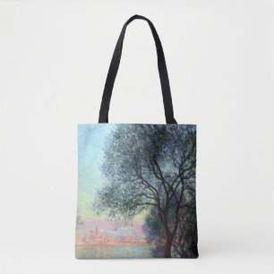 Antibes am Morgen von Claude Monet Tasche