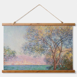 Antibes am Morgen Wandteppich Mit Holzrahmen