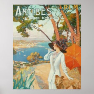 Antibes Côte d'Azur Poster