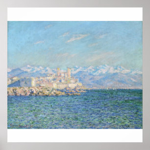 Antibes, Effet après-midi (1888) Toile Impression