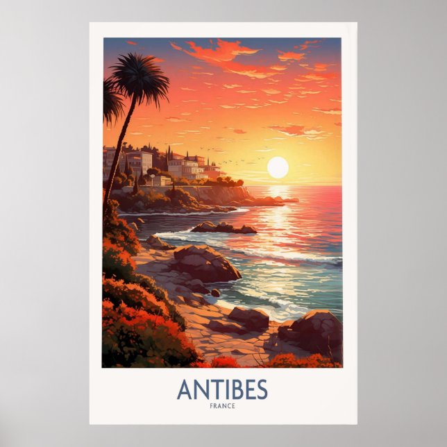 Antibes France Poster (Vorne)