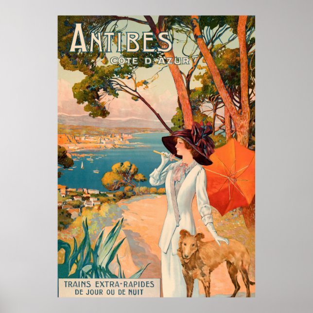 Antibes, Frankreich Poster (Vorne)