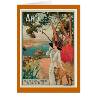 Antibes, Frankreich Vintage Reise