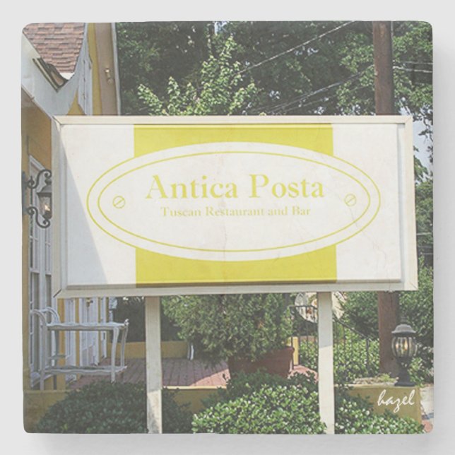 Antica Posta, Antica Posta Buckhead, Antica Posta Steinuntersetzer (Vorderseite)