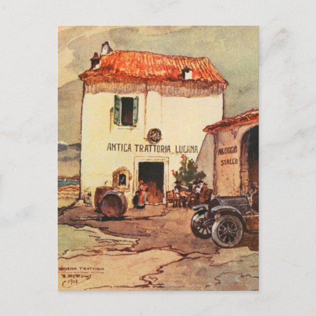 Antica Trattoria Lucana - A Wayside Trattoria Postkarte (Vorderseite)