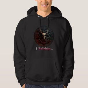 Antichrist Satan Pentagramm Satanist Gotisch Teufe Hoodie