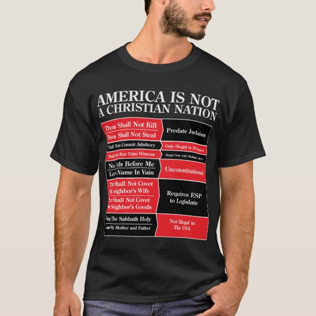AntiChristian Nation T-Shirt (Vorderseite)