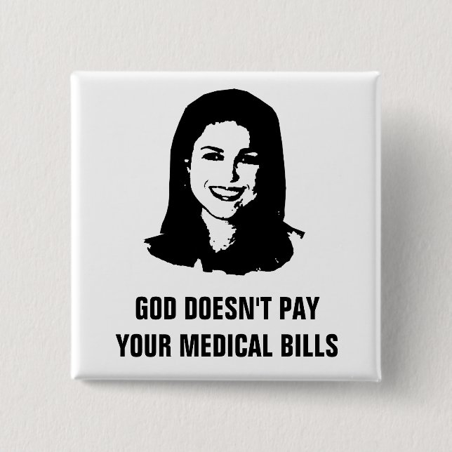 Antichristine O'Donnell Button (Vorderseite)