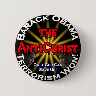 Antichristobama-Gott Button