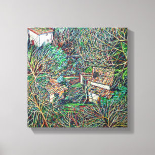 Anticoli Winter Leinwanddruck