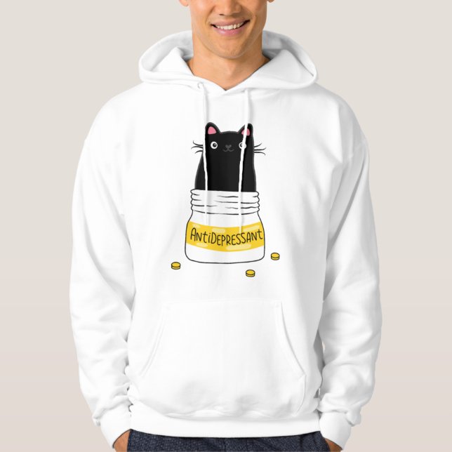 Antidepressiv Hoodie (Vorderseite)