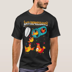 Antidepressiva-Huhn für Weihnachten T-Shirt