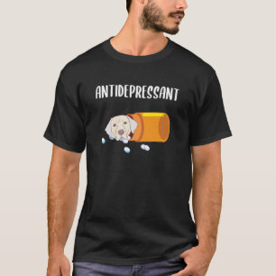 Antidepressivum Niedlich Labrador T-Shirt