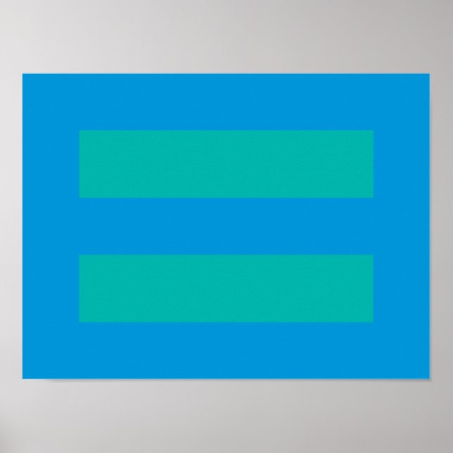 Antidiskriminierungsflaggenplakat 16"x12" poster (Vorne)