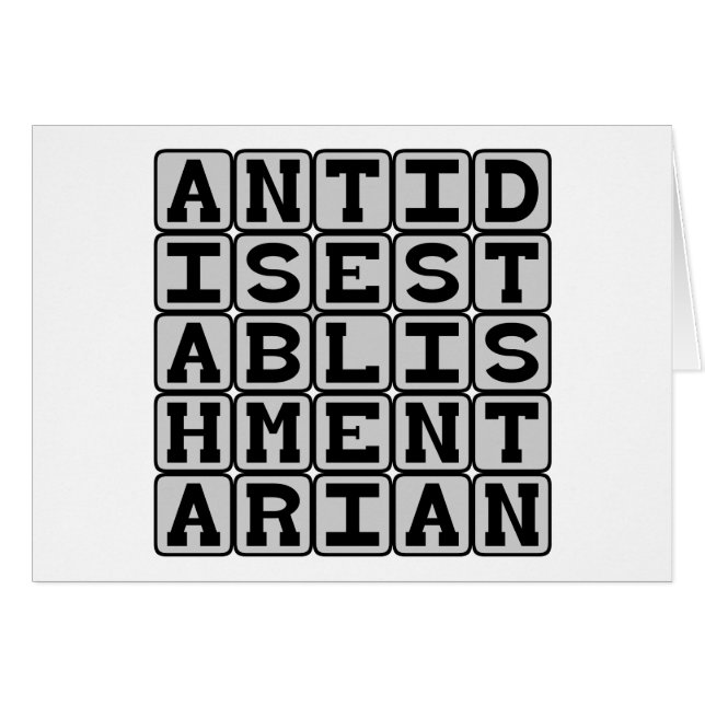 Antidissident (Devant horizontal)