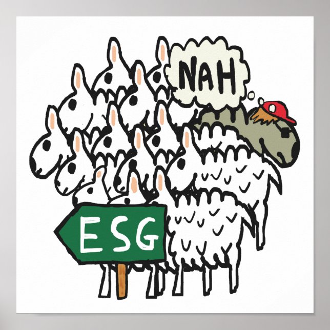 AntiESG Poster (Vorne)