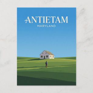 Antietam National Battlefield USA wird übersetzt z Postkarte
