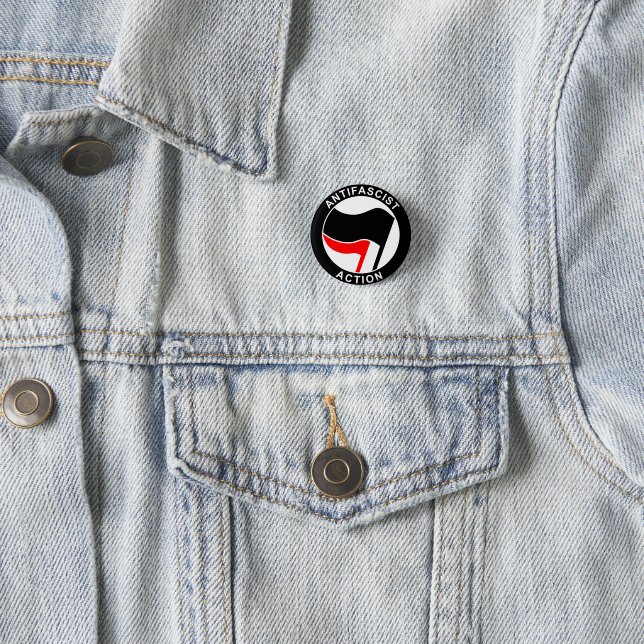 Antifascist Button (Beispiel)