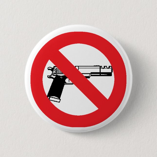Antigewehr-Knopf Button (Vorderseite)