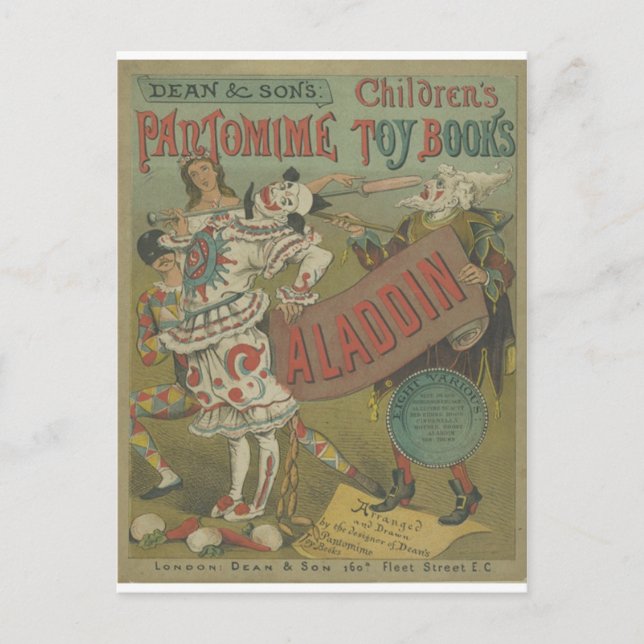 ANTIGO CARTAZ DE CIRCO POSTKARTE (Vorderseite)