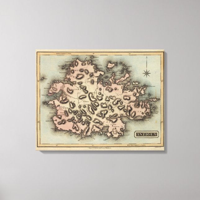 Antigua 2 leinwanddruck (Vorderseite)