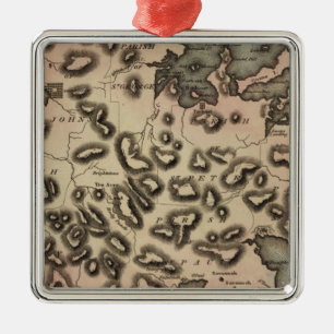 Antigua 2 silbernes ornament