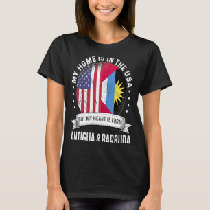 Antigua American Patriot Grown Proud Zuhause USA F T-Shirt